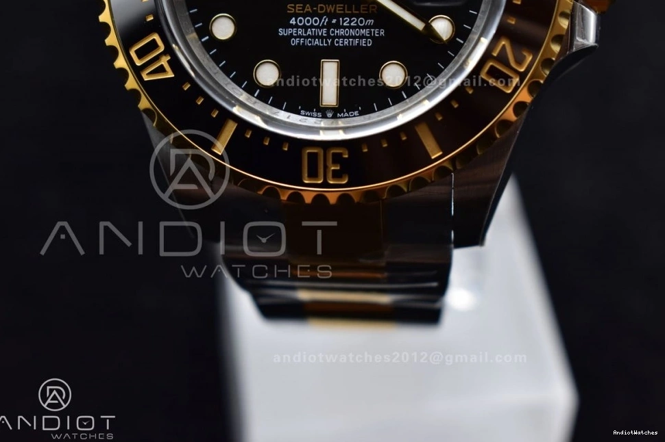 Dial Two on Bracelet SS VS YG Black SmartChoice SS Edition 1073 VSF 126603 Best Tone Sea-Dweller YG 1122